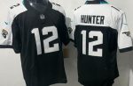 Jacksonville Jaguars #12 Travis Hunter Limited Black Thanksgiving FUSE Vapor Jersey