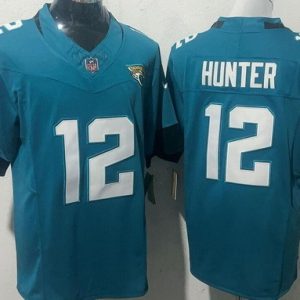 Jacksonville Jaguars #12 Travis Hunter Limited Green FUSE Vapor Jersey