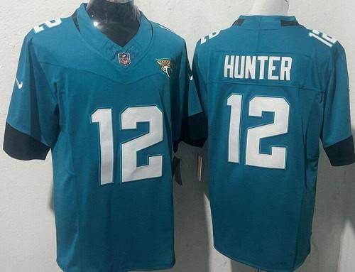 Jacksonville Jaguars #12 Travis Hunter Limited Green FUSE Vapor Jersey