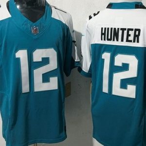 Jacksonville Jaguars #12 Travis Hunter Limited Green Thanksgiving FUSE Vapor Jersey