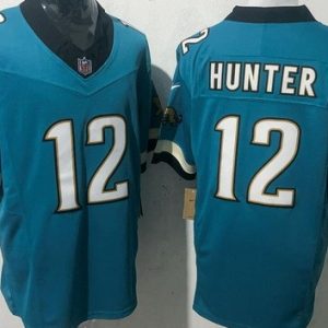 Jacksonville Jaguars #12 Travis Hunter Limited Green Throwback FUSE Vapor Jersey