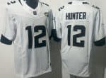 Jacksonville Jaguars #12 Travis Hunter Limited White FUSE Vapor Jersey