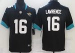 Jacksonville Jaguars #16 Trevor Lawrence Limited Black Vapor Untouchable Jersey