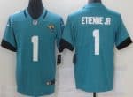 Jacksonville Jaguars #1 Travis Etienne Jr Limited Green Vapor Untouchable Jersey