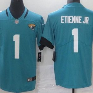 Jacksonville Jaguars #1 Travis Etienne Jr Limited Green Vapor Untouchable Jersey