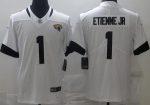 Jacksonville Jaguars #1 Travis Etienne Jr Limited White Vapor Untouchable Jersey