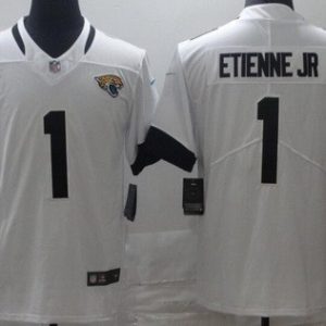 Jacksonville Jaguars #1 Travis Etienne Jr Limited White Vapor Untouchable Jersey