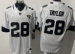 Jacksonville Jaguars #28 Fred Taylor Limited White FUSE Vapor Jersey