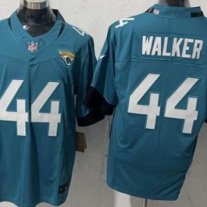Jacksonville Jaguars #44 Travon Walker Limited Green FUSE Vapor Jersey