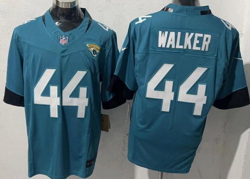 Jacksonville Jaguars #44 Travon Walker Limited Green FUSE Vapor Jersey