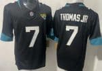 Jacksonville Jaguars #7 Brian Thomas Jr Limited Black FUSE Vapor Jersey
