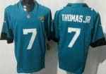 Jacksonville Jaguars #7 Brian Thomas Jr Limited Green FUSE Vapor Jersey