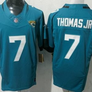 Jacksonville Jaguars #7 Brian Thomas Jr Limited Green FUSE Vapor Jersey