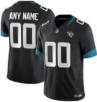 Jacksonville Jaguars Customized Limited Black FUSE Vapor Jersey