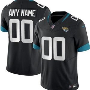 Jacksonville Jaguars Customized Limited Black FUSE Vapor Jersey