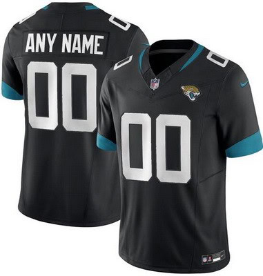 Jacksonville Jaguars Customized Limited Black FUSE Vapor Jersey