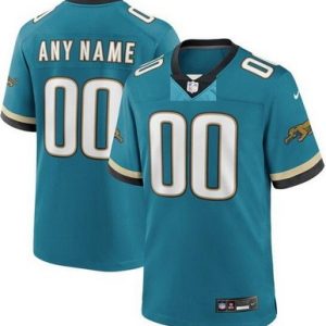 Jacksonville Jaguars Customized Limited Green Throwback Vapor Jersey