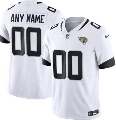 Jacksonville Jaguars Customized Limited White FUSE Vapor Jersey