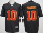 Kansas City Chiefs #10 Isiah Pacheco Limited Black Fashion Vapor Jersey