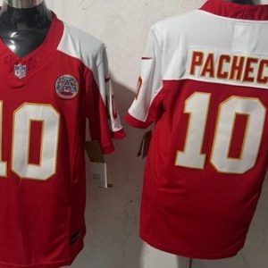 Kansas City Chiefs #10 Isiah Pacheco Limited Red Thanksgiving FUSE Vapor Jersey