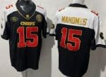 Kansas City Chiefs #15 Patrick Mahomes Limited Black Thanksgiving FUSE Vapor Jersey