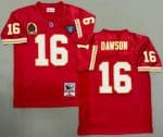 Kansas City Chiefs #16 Len Dawson Red 1969 Throwback Jersey