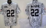 Kansas City Chiefs #22 Trent McDuffie Limited Arctic Camo 2024 Salute to Service Jersey