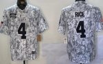 Kansas City Chiefs #4 Rashee Rice Limited Arctic Camo 2024 Salute to Service Jersey