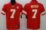 Kansas City Chiefs #7 Harrison Butker Limited Red Vapor Untouchable Jersey