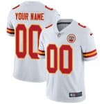Kansas City Chiefs Customized Limited White Vapor Untouchable Jersey