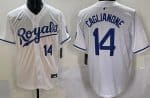 Kansas City Royals #14 Jac Caglianone White Limited Jersey