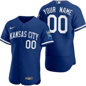 Kansas City Royals Customized Royal Authentic Jersey