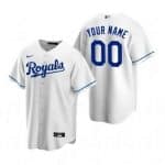 Kansas City Royals Customized White 2020 Cool Base Jersey