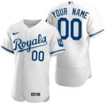 Kansas City Royals Customized White Authentic Jersey