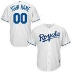 Kansas City Royals Customized White Cool Base Jersey