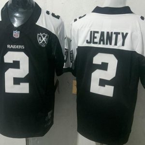 Las Vegas Raiders #2 Ashton Jeanty Limited Black Thanksgiving FUSE Vapor Jersey
