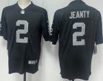 Las Vegas Raiders #2 Ashton Jeanty Limited Black Vapor Jersey