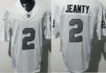 Las Vegas Raiders #2 Ashton Jeanty Limited White Alternate FUSE Vapor Jersey