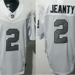 Las Vegas Raiders #2 Ashton Jeanty Limited White Alternate FUSE Vapor Jersey