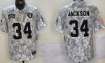 Las Vegas Raiders #34 Bo Jackson Limited Arctic Camo 2024 Salute to Service Jersey