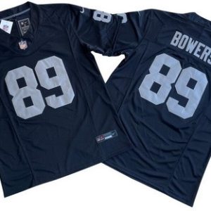 Las Vegas Raiders #89 Brock Bowers Limited Black FUSE Vapor Jersey