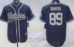Las Vegas Raiders #89 Brock Bowers Limited Black Fashion Baeball Jersey