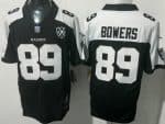 Las Vegas Raiders #89 Brock Bowers Limited Black Thanksgiving FUSE Vapor Jersey