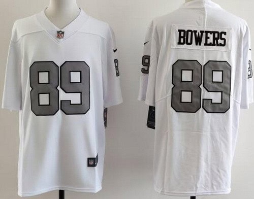 Las Vegas Raiders #89 Brock Bowers Limited White Alternate Vapor Jersey