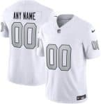 Las Vegas Raiders Customized Limited White Alternate FUSE Vapor Jersey
