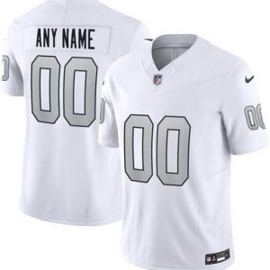 Las Vegas Raiders Customized Limited White Alternate FUSE Vapor Jersey