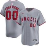 Los Angeles Angels Customized Gray Limited Jersey