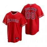 Los Angeles Angels Customized Red Alternate 2020 Cool Base Jersey