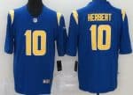 Los Angeles Chargers #10 Justin Herbert Limited Royal 2020 Vapor Untouchable Jersey
