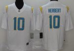 Los Angeles Chargers #10 Justin Herbert Limited White 2020 Vapor Untouchable Jersey